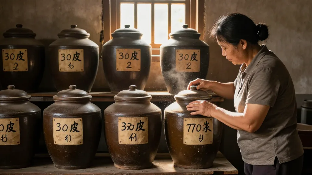老陶罐多年陳化