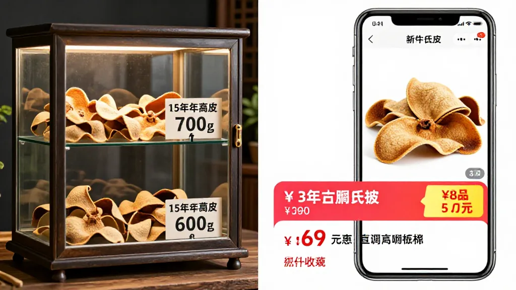 陳皮價格兩極分化