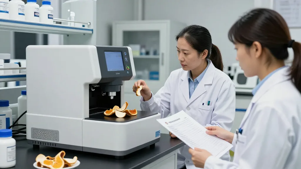 實驗室檢測陳皮標準