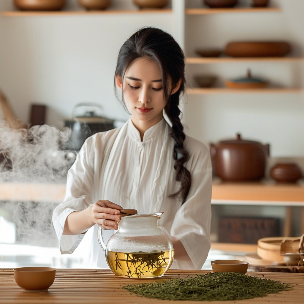 三年陳皮沖泡水溫示範