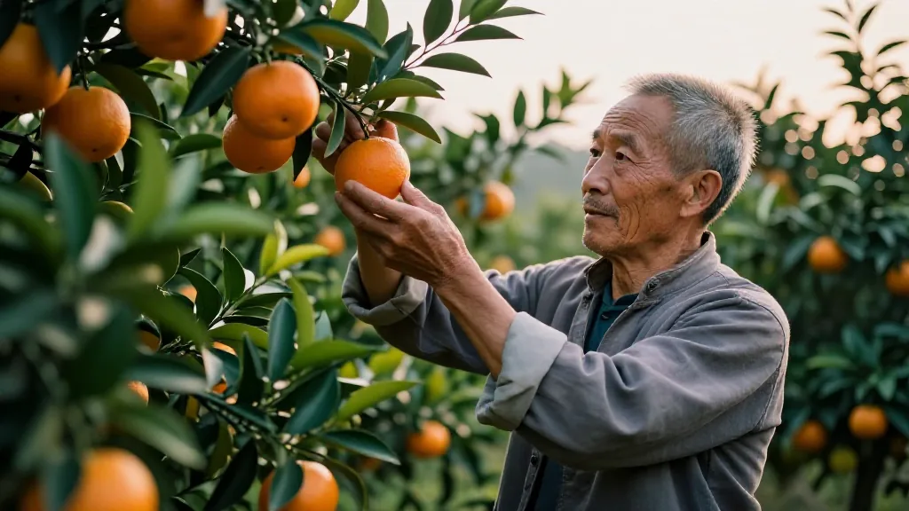 梁伯同新會柑