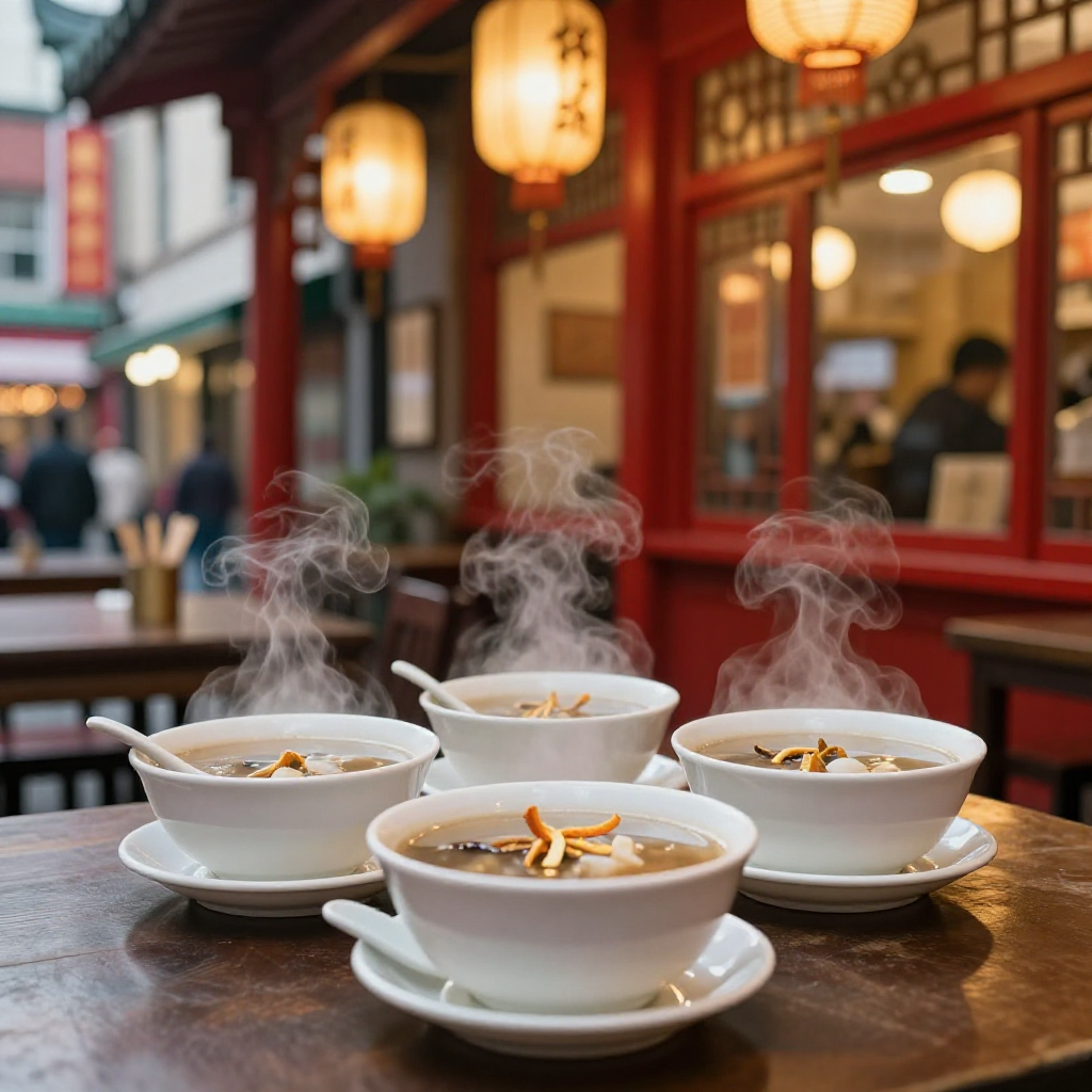 海外華人茶樓裡的新會陳皮燉品與Chenpi Tea