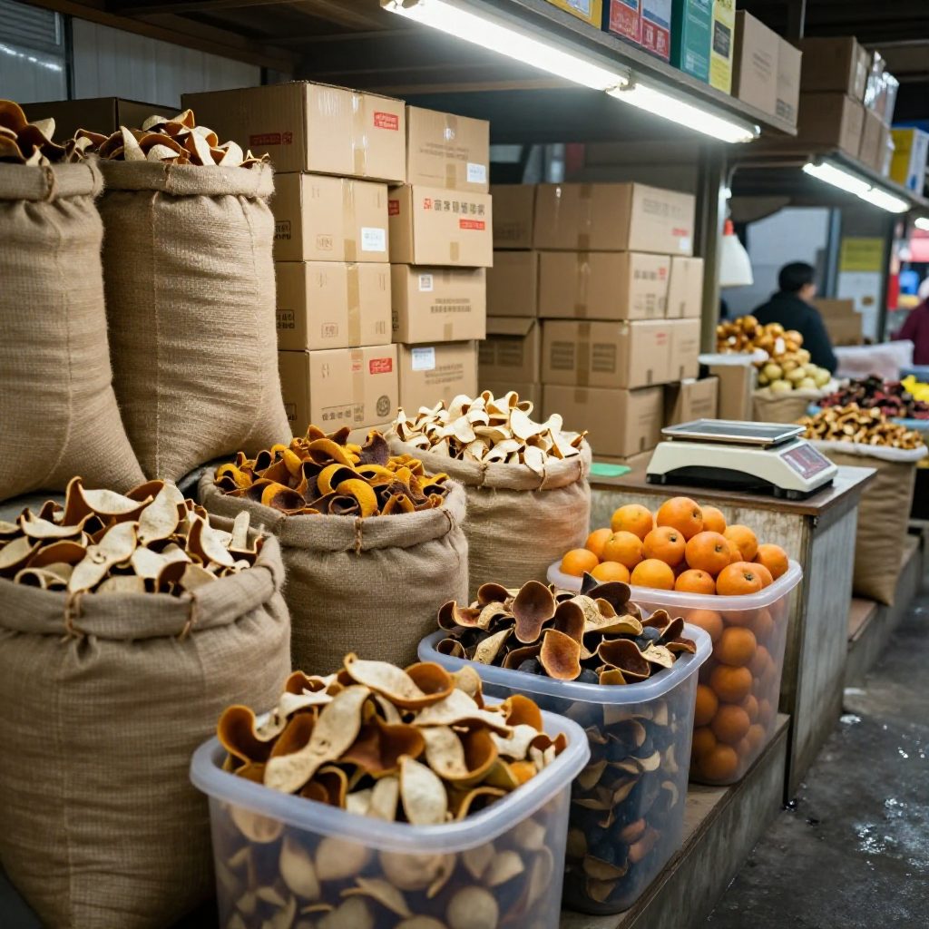 新會陳皮村小店：陳皮罐與禮盒，滢滢姐守店的地方