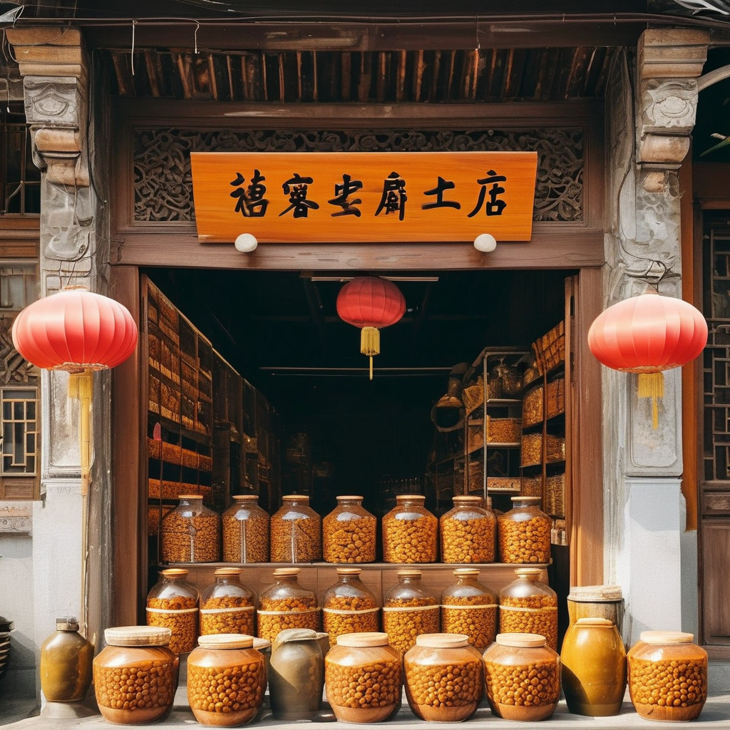 實體門店：新會街區陳皮老店